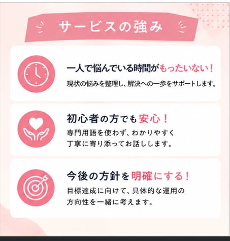 初心者向けInstagram運用相談のります 運用前の相談から今後の方針までまるっとサポート！ イメージ3