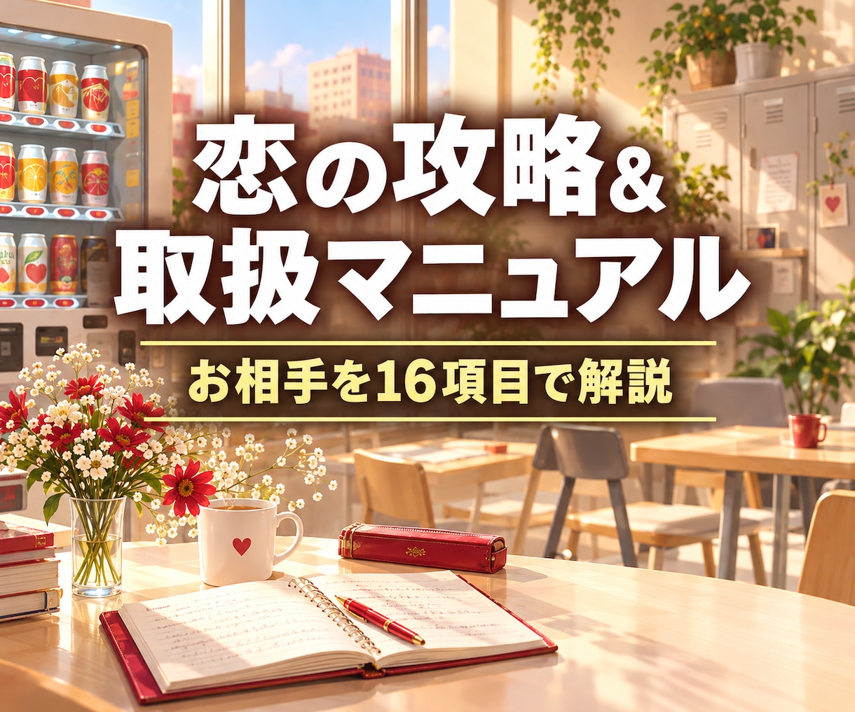 お相手のトリセツ｜恋の攻略＆取扱マニュアル作ります 8,000字以上｜本音・地雷・接し方を16項目でお教えします イメージ1