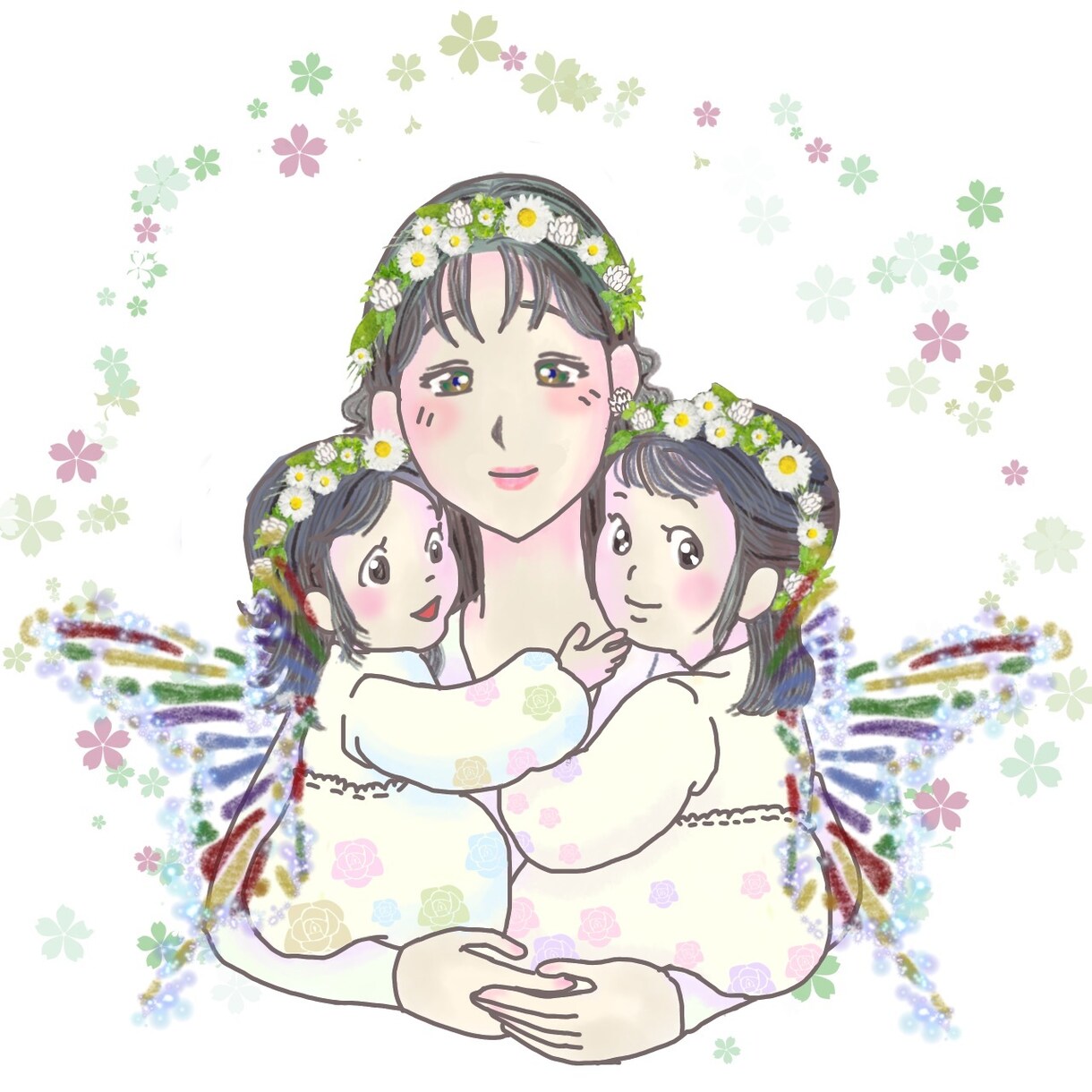 修正無制限★世界に1つのゆるポジティブ絵描きます SNSアイコン/似顔絵/ウェルカムボード/歌みた/ヘッダー イメージ3