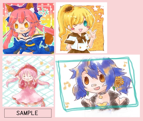 ほんわか可愛いイラストアイコン描きます TwitterやLINE他SNS向きアイコン♪ イメージ5