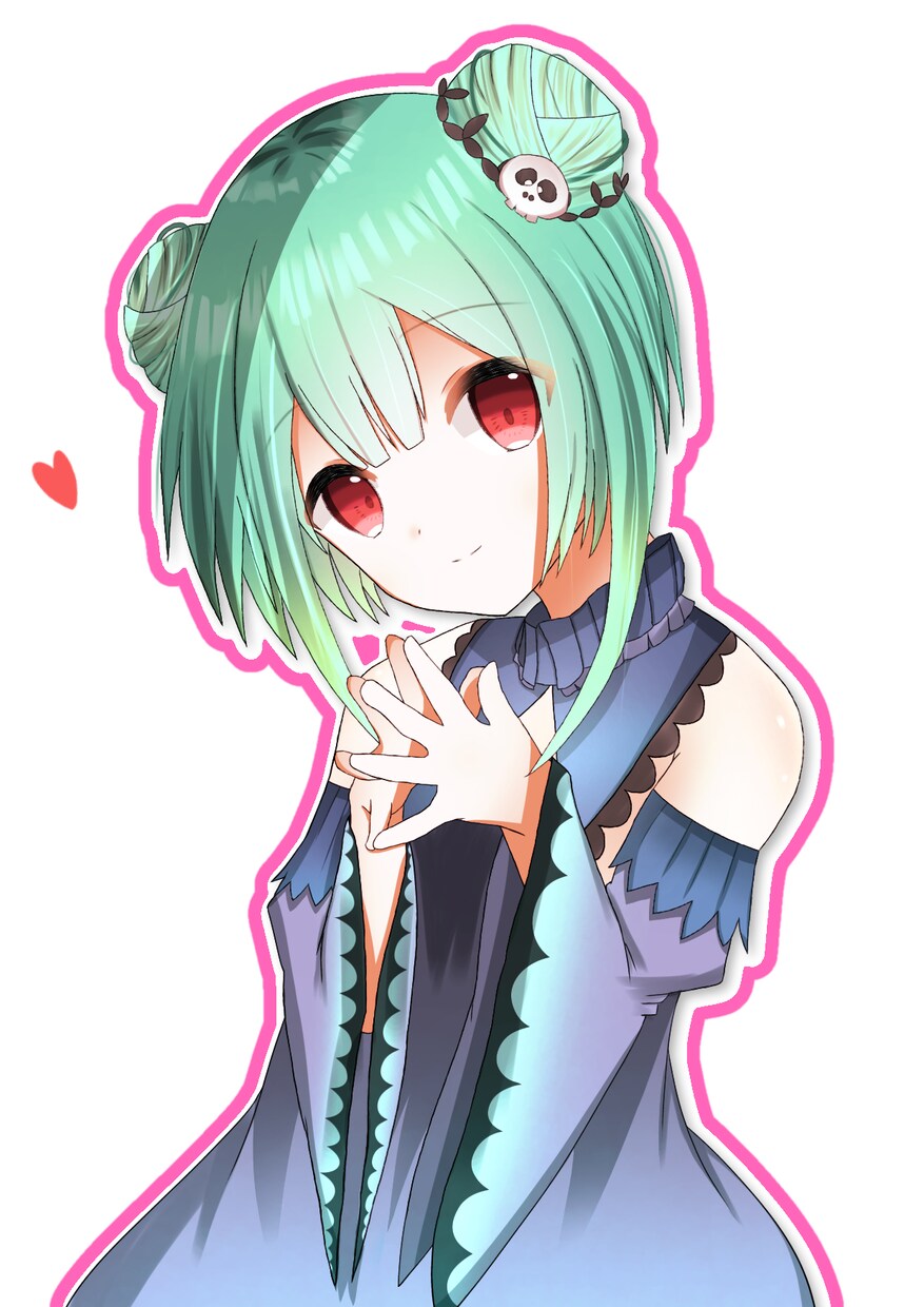 可愛い女の子のSNSアイコン/ヘッダーお描きします 何でもお気軽にご依頼ください(*´-`) イメージ4