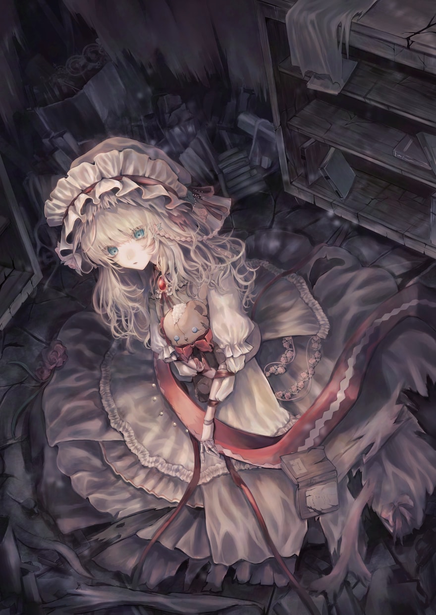 ダークな雰囲気のイラストを描きます どこか仄暗いダークで奇妙な