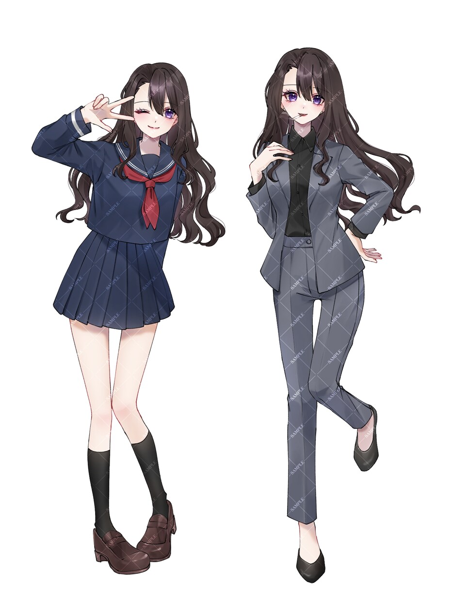 コテキャシート/キャラクターシートお描きします ★キャラクターデザイン★オプション追加でカスタム可能！ イメージ6