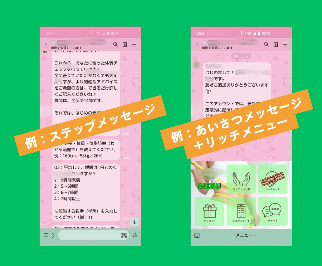 LINE公式無料版、初期設定＋α代行します 今がチャンス！ステメ、リッチメニューも格安価格で対応可能 イメージ2