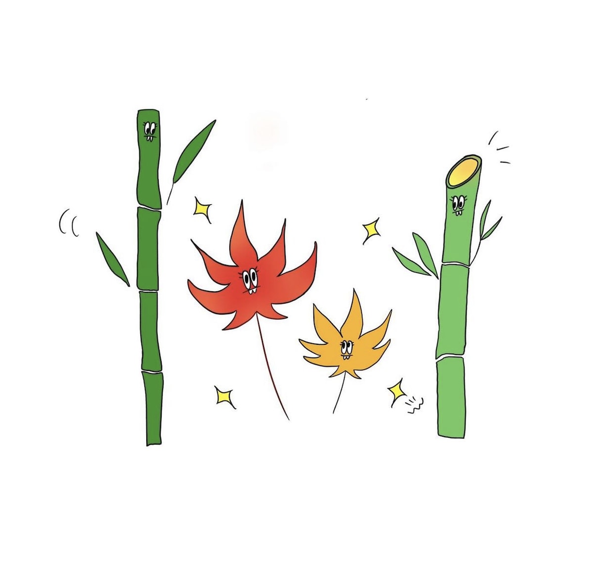 ゆる前歯のイラスト描きます あなたの好きなものに前歯が生えます。前歯です。 イメージ4