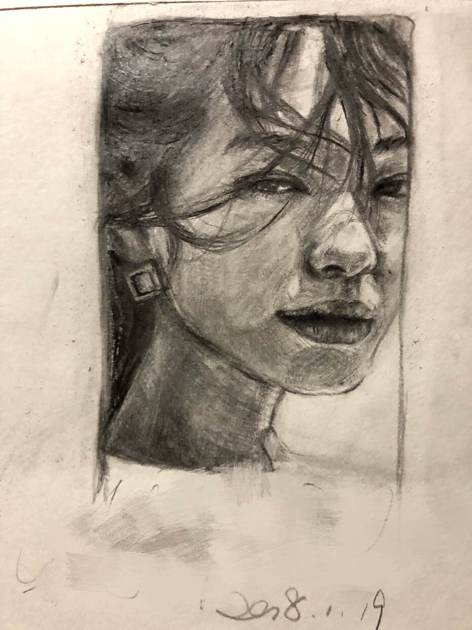 美大卒業、写真からデッサン水彩絵を描きます 自分の記念として、プレゼントとしてもおすすめです！ イメージ4