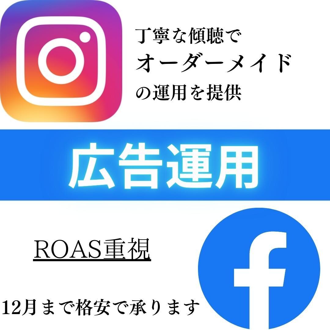 Instagram広告運用代行承ります 広告運用のやり方に不安がある方への「超格安」広告運用 イメージ1
