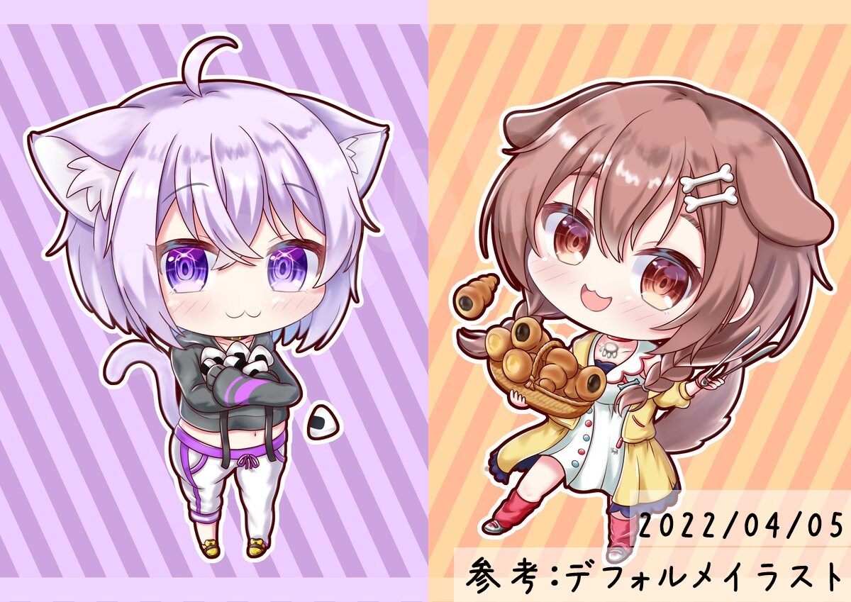 VTuberやかわいい女の子描きます VTuber用立ち絵・SNSアイコン・グッズ用イラストなど イメージ10