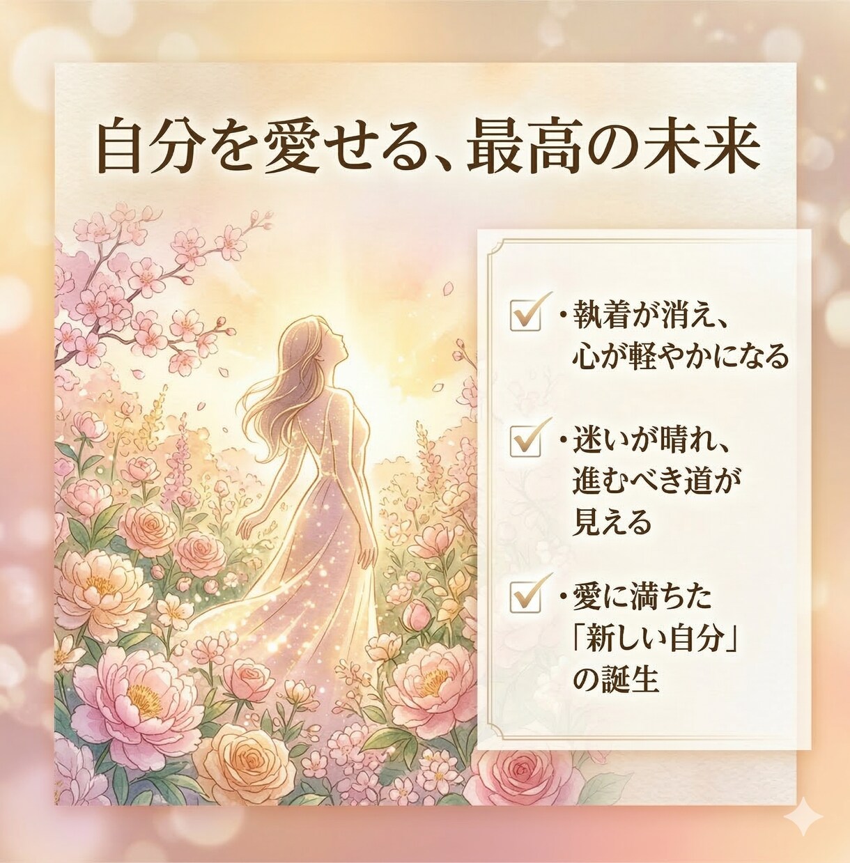 霊感タロットで魂を癒やし、自分を愛せるようにします 答えはいつも、あなたの中に。前世から届く「幸せへの招待状」 イメージ8