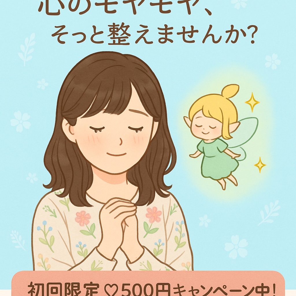 モヤモヤを整える数秘とタロット占います 初回限定・お試しキャンペーン中！ イメージ1