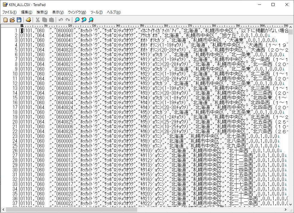 CSVファイルをドラッグアンドドロップで加工します 元のCSVはそのままで新しいCSVを作成します。 イメージ2