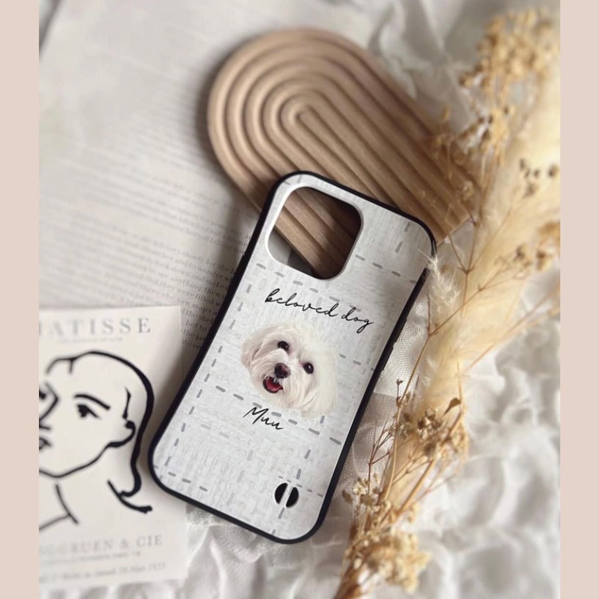 うちの子のお写真でiphonecaseを作成します 耐久性も抜群のグリップiphoneスマホケース＊ イメージ3