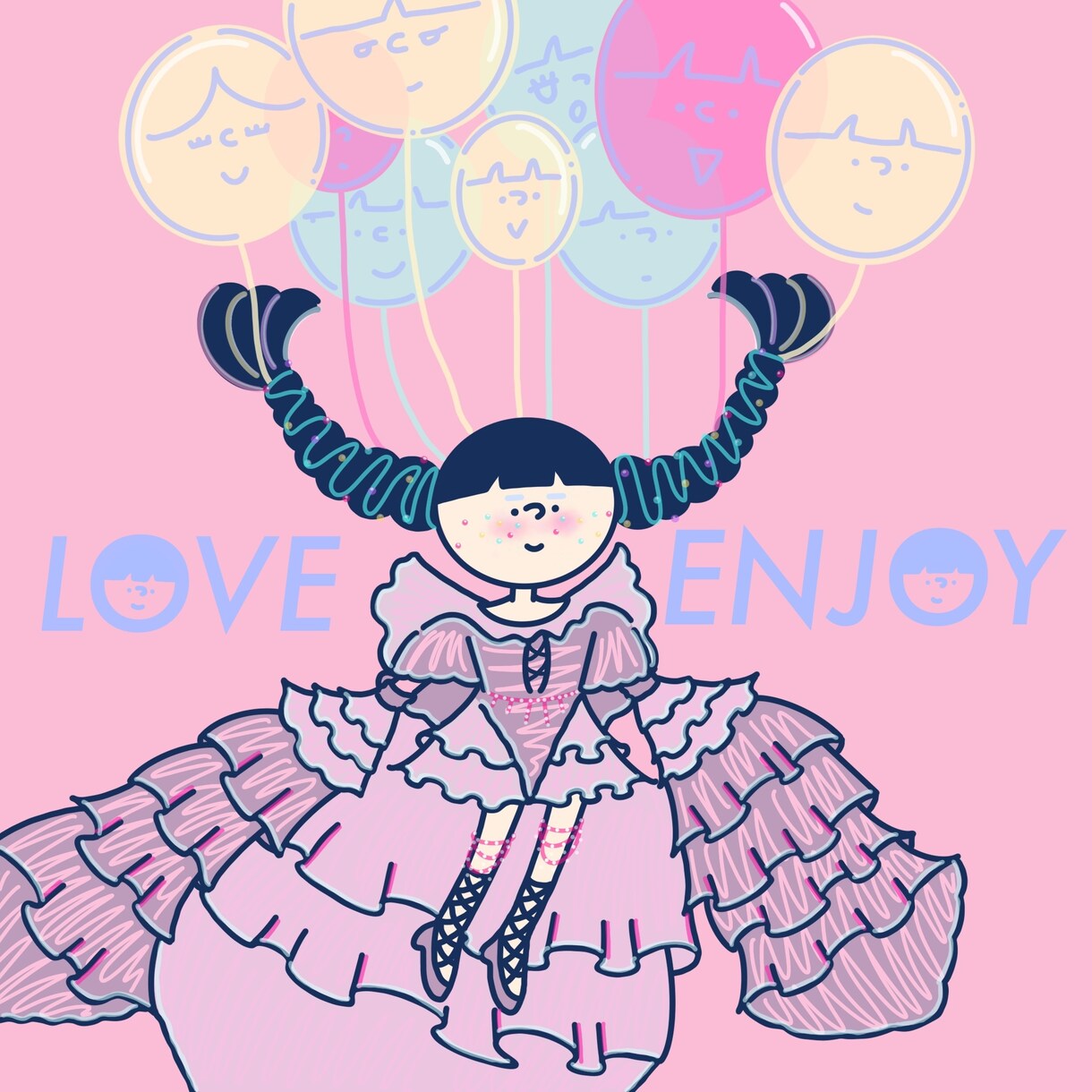 まるくてゆるいSNS用アイコンを作ります まるくてゆるいSNS用アイコンを描きます！ イメージ4