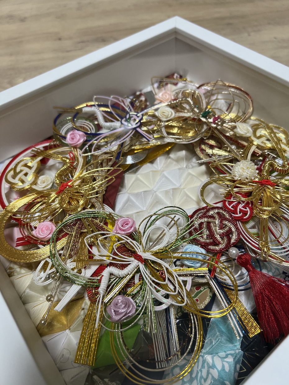 ご祝儀袋をリメイクして立体アートの製作を致します 【自分だけの世界に1つだけのアート】 イメージ2