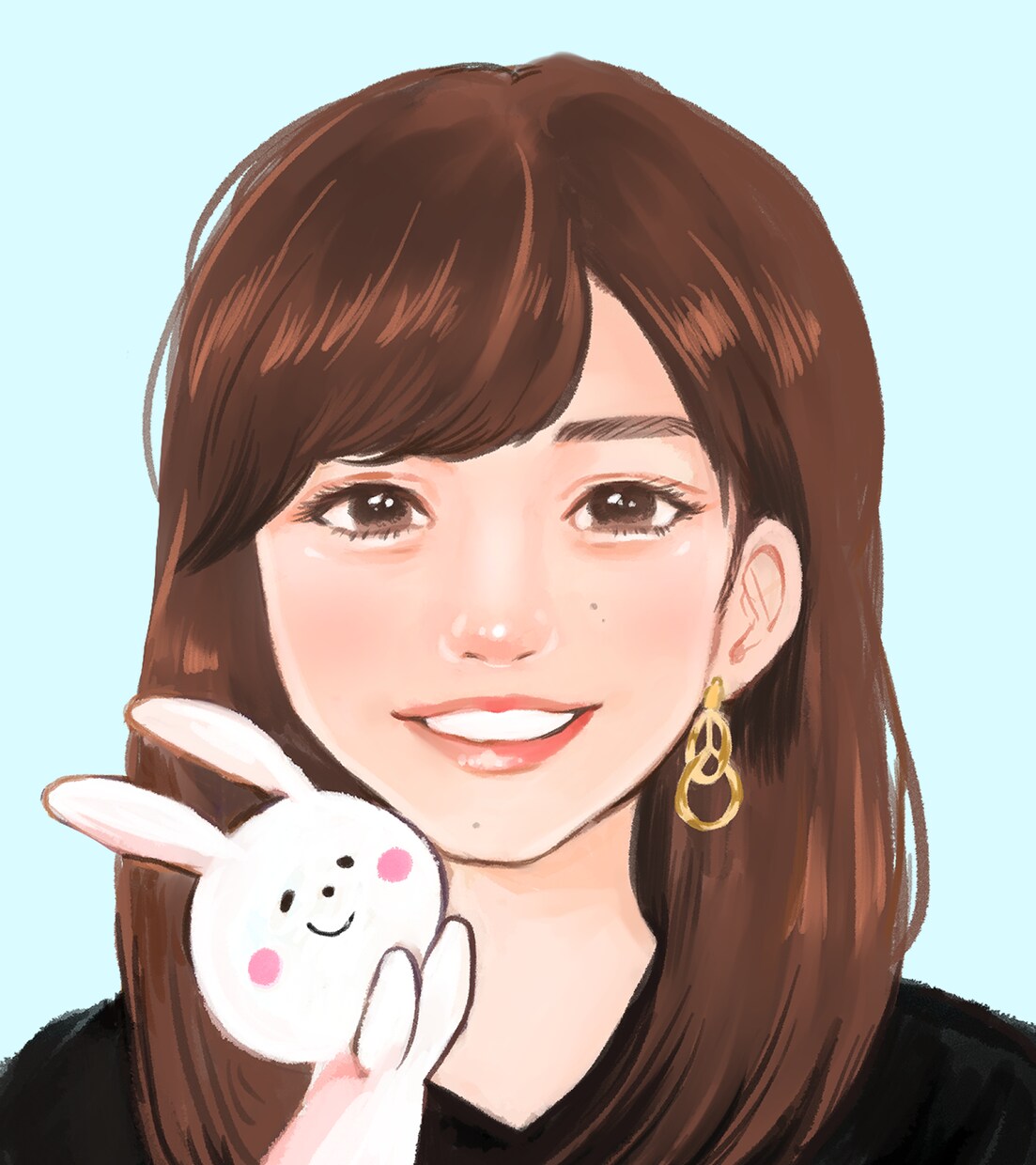 似顔絵描きます SNSのプロフィールなどにお使いいただけます。 イメージ1
