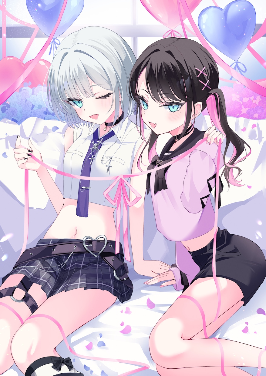 立ち絵・一枚絵制作します 透明感のある美少女キャラお描きします イメージ5