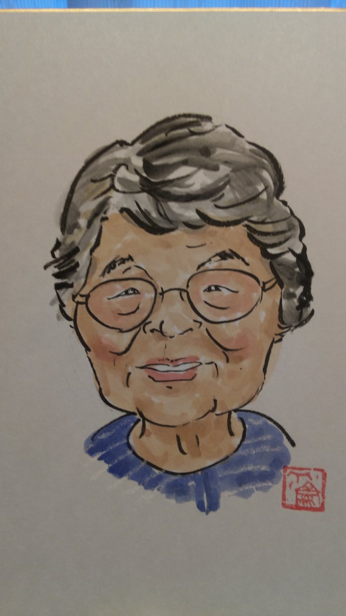 昭和チックな似顔絵(^0_0^)描きます 筆ペンを使って昭和チックな似顔絵を描きます(^O^)／ イメージ2