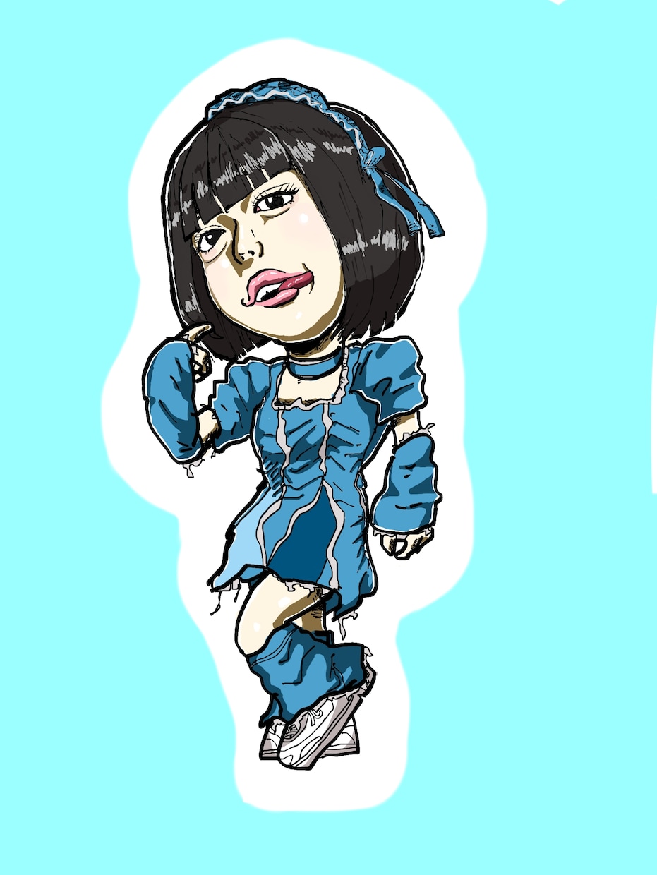 ゆるかわSNSアイコンを描きます ゆるかわなデフォルメ化したSNS似顔絵アイコンを描きます! イメージ2