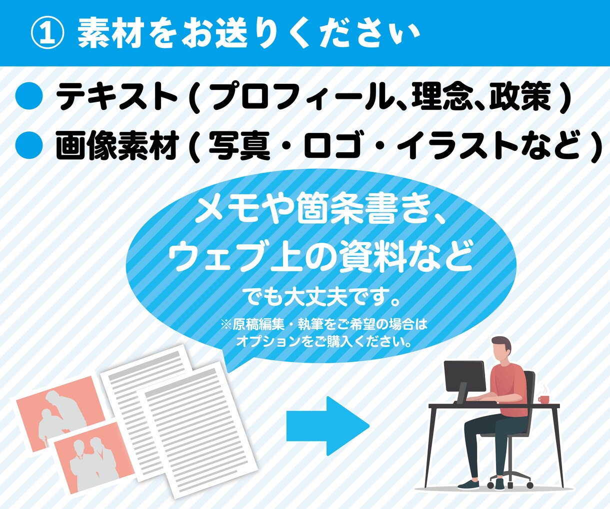 政治活動用のチラシ作成します 元新聞記者・編集者が原稿の作成編集にも対応 イメージ8