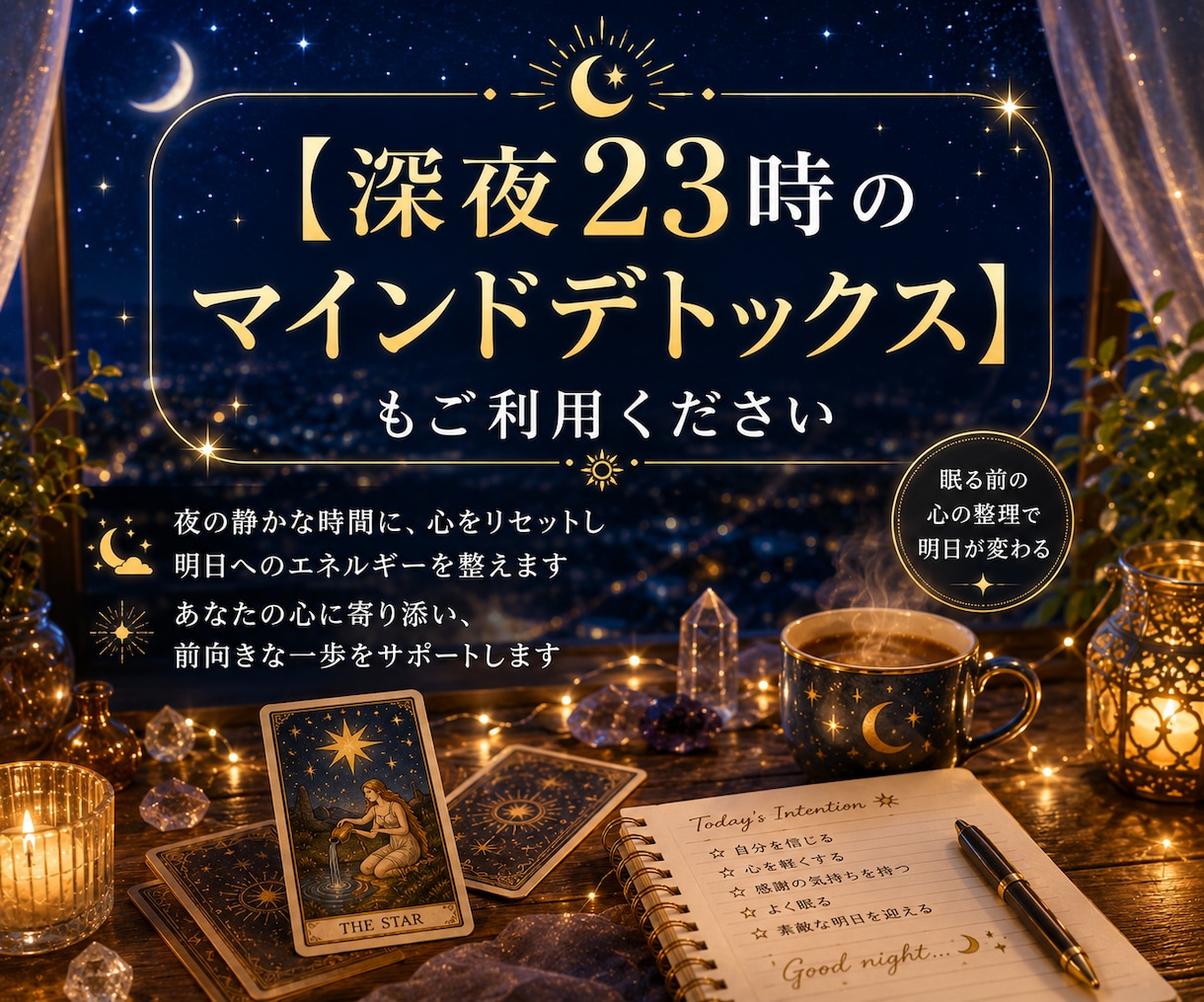 朝７時オラクル✨今日の運勢と行動指針をお伝えします 目標達成や習慣化を叶えたいあなたのための毎朝の伴走鑑定です✨ イメージ4