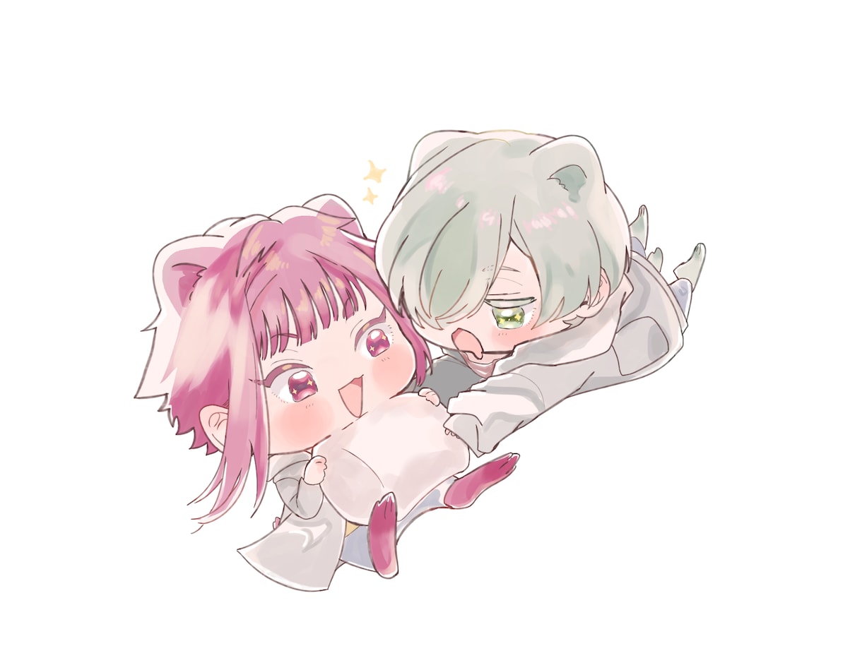 色んな種類のイラストを描きます オリジナルキャラ、夢絵、推しさん、なんでもござれ。 イメージ5