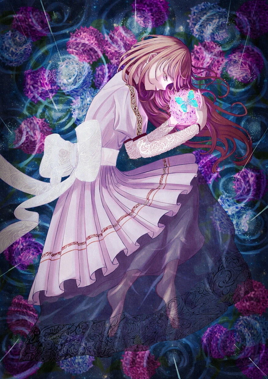 繊細で美しいイラスト作成します MVイラスト、一枚絵、立ち絵、アイコン等承ります！ イメージ8
