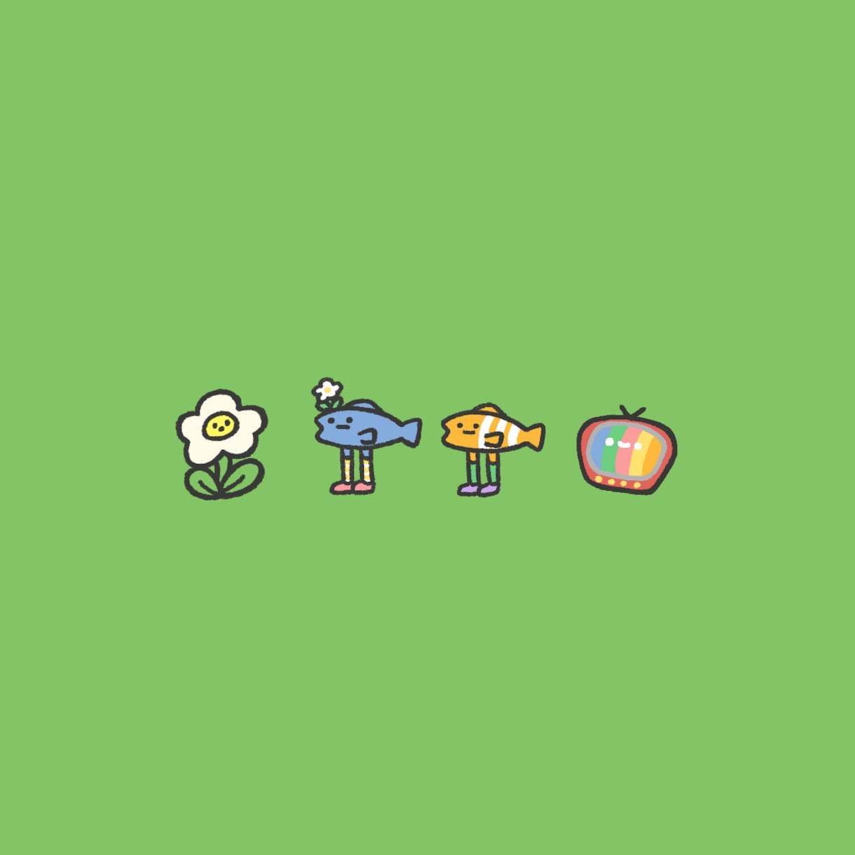 商用OK！ゆるかわで親しみやすいイラスト描きます X、Instagram、配信など幅広く対応可能です！ イメージ1