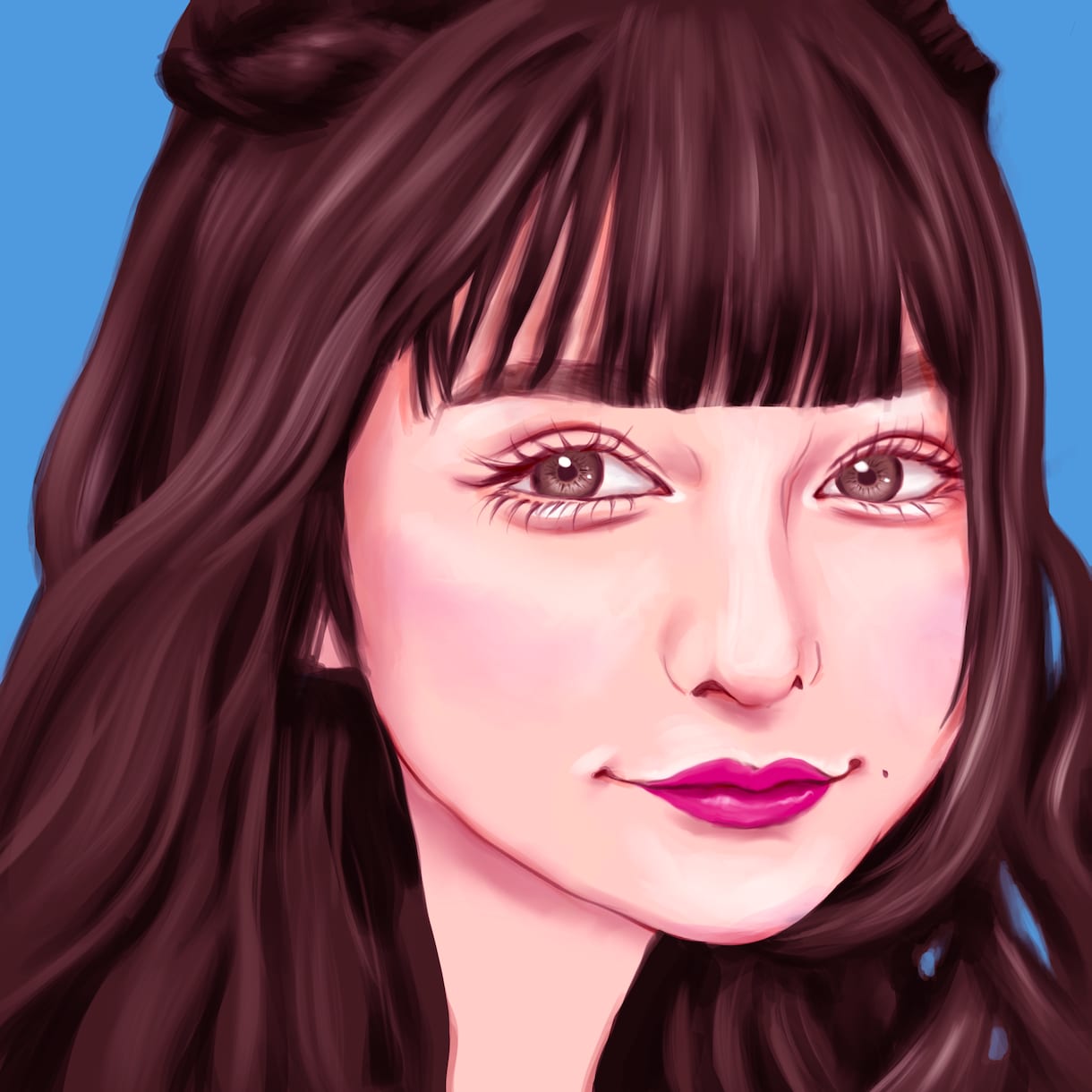 ちょっとだけリアルな似顔絵・アイコン描きます 写真未満、あなたの雰囲気を伝えます イメージ2
