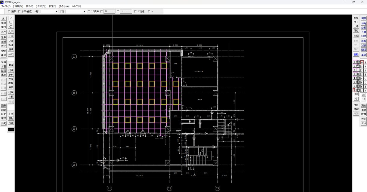 PDF図面をCADデータ化します 建築・設備図面トレース、CAD化 イメージ2