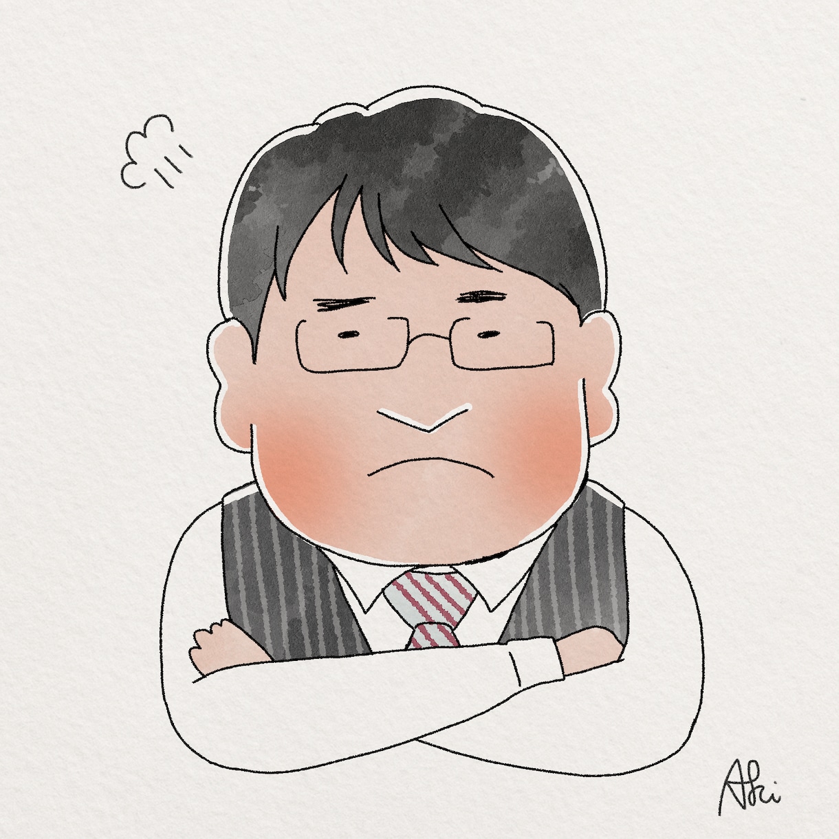 笑顔になれるほっこり似顔絵描きます お祝いごとなどのプレゼントにぴったりな、かわいい似顔絵です！ イメージ2