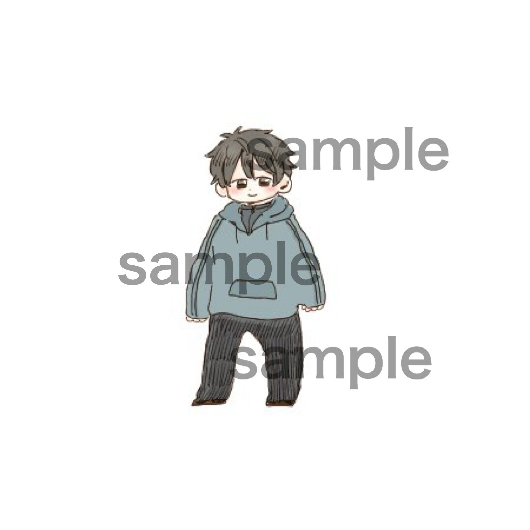 ゆるかわいいふわふわミニキャラ描きます ちいこいサイズとふわふわの色味であなたのキャラを産み出します イメージ2