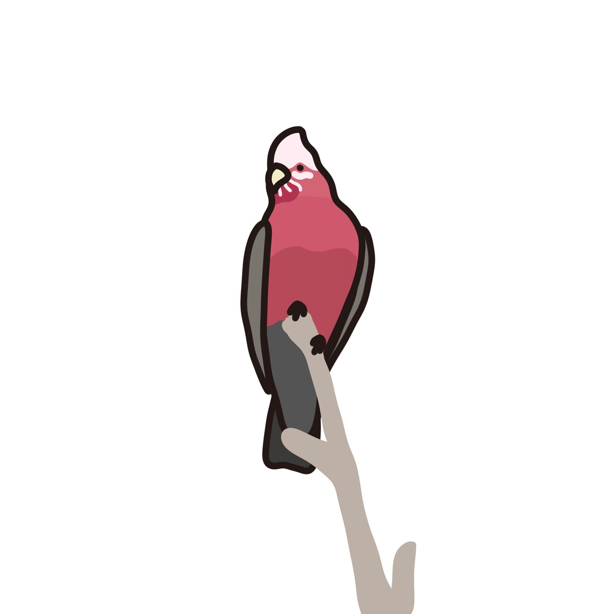 アイコン風　鳥イラスト　描きます ワンポイント凝ったユニークさ。鳥が得意。動物もOK♪ イメージ10