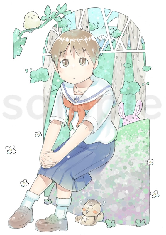 ほのぼのほんわか優しいイラストを描きます 子供をテーマに一枚絵を描きます イメージ4