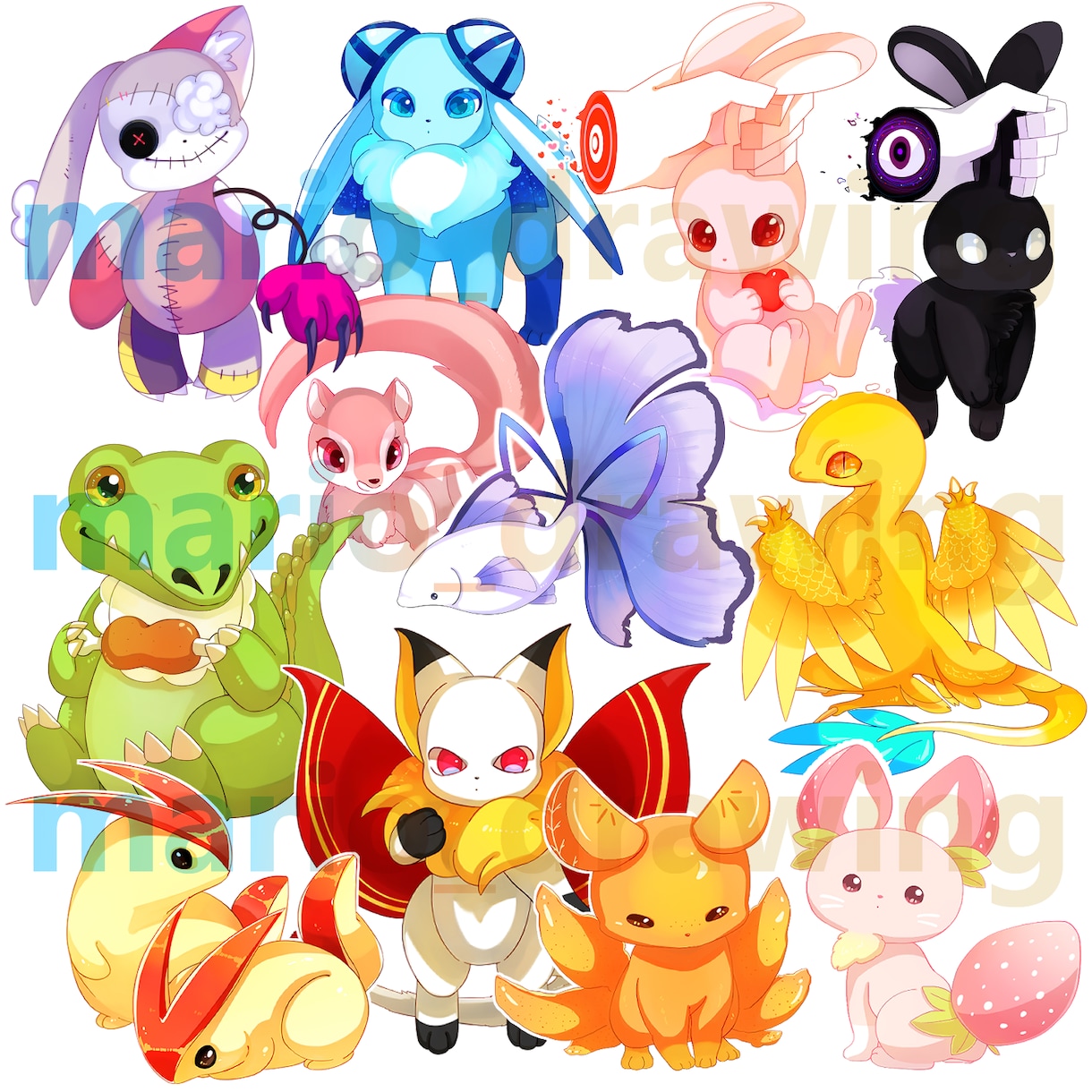 かわいい&かっこいいアニマルイラスト制作いたします 動物好きさんに届け！！(5年間70件以上お取引実績アリ） イメージ5