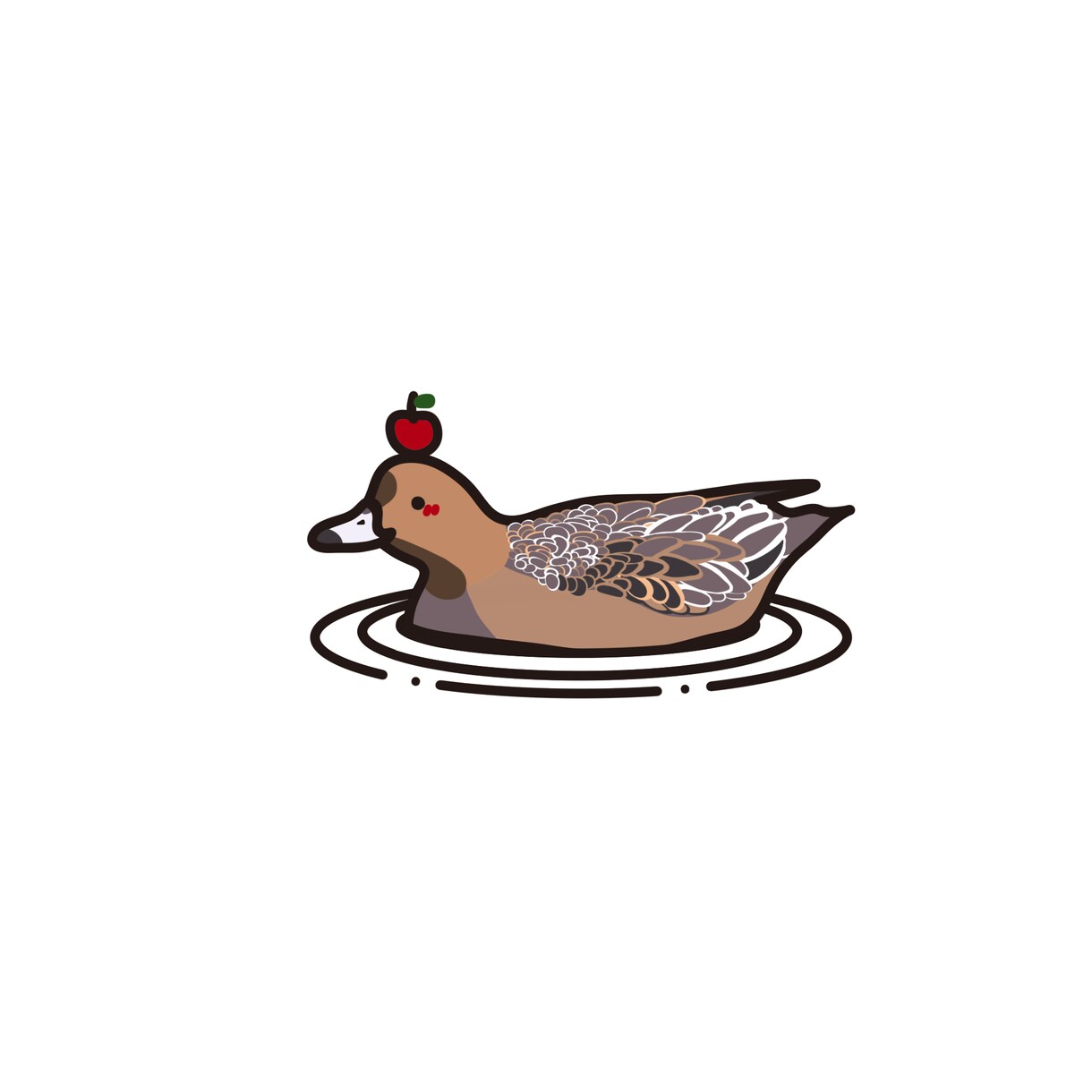 アイコン風　鳥イラスト　描きます ワンポイント凝ったユニークさ。鳥が得意。動物もOK♪ イメージ6