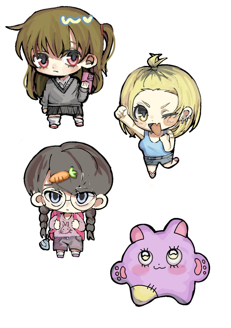 好きなキャラクターをミニキャラ化します 可愛くキャラクターを絵描きます イメージ2