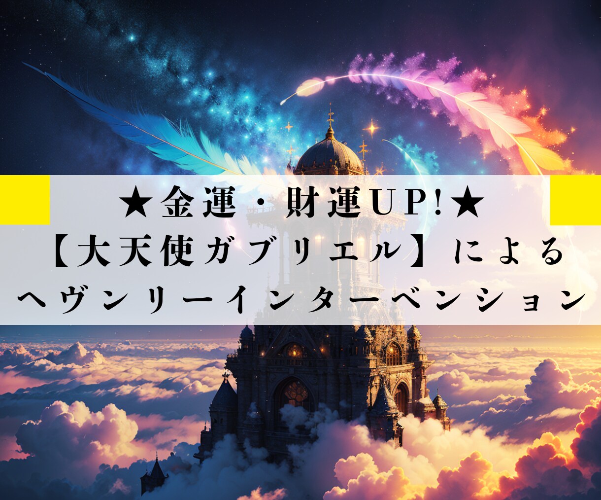 大天使ガブリエルの祝福で金運を大きく引き寄せます 天使の力で経済的豊かさを呼び込み、富の道を拓きます！ イメージ1