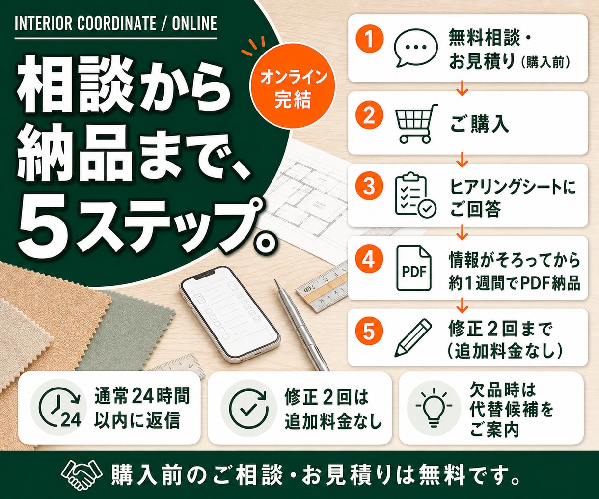 一級建築士監修インテリアコーディネートいたします 引越し・中古マンション・一人暮らしにインテリアコーディネート イメージ12