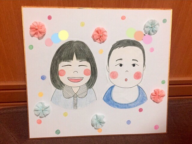 お写真を元にやさしい、かわいい、あたたかい似顔絵描きます！プレゼントにもどうぞ！！ イメージ2