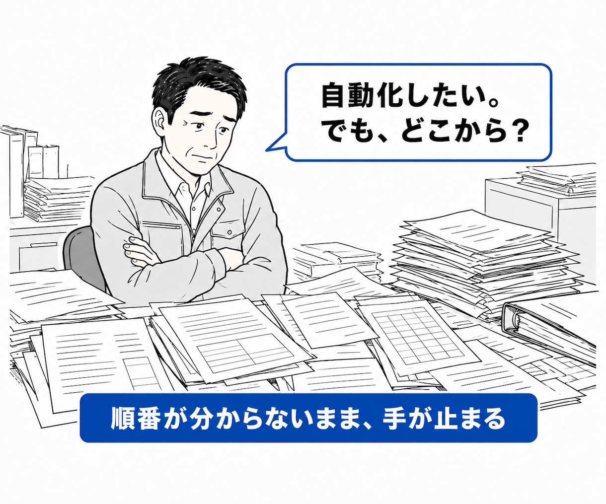 どの業務をAIで自動化できるか診断します 打合せ不要｜選択式シートに回答するだけ｜設計書を納品 イメージ2