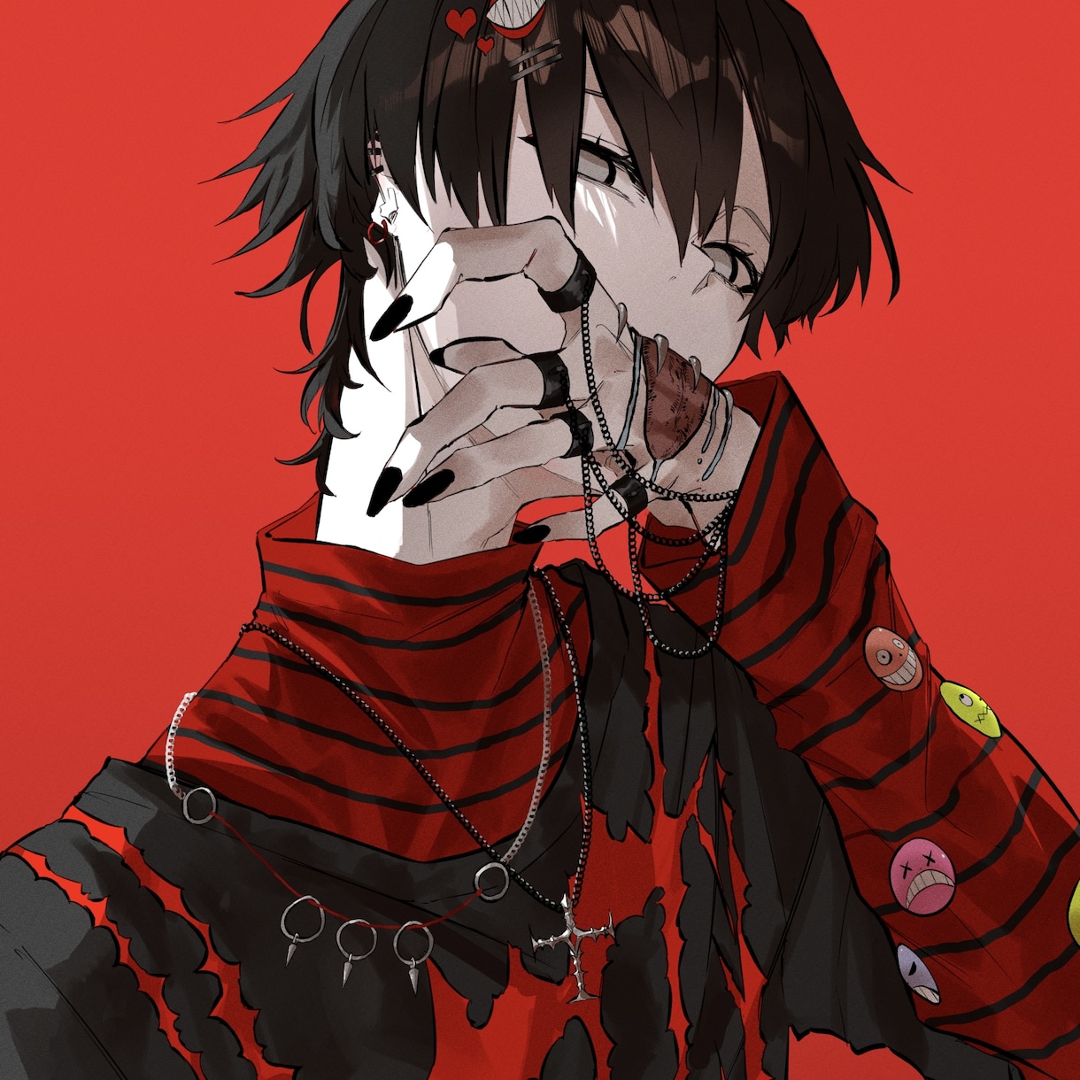 キャラクター、立ち絵、MVイラスト、表紙描きます クールでかっこいいイラストを描きます イメージ6