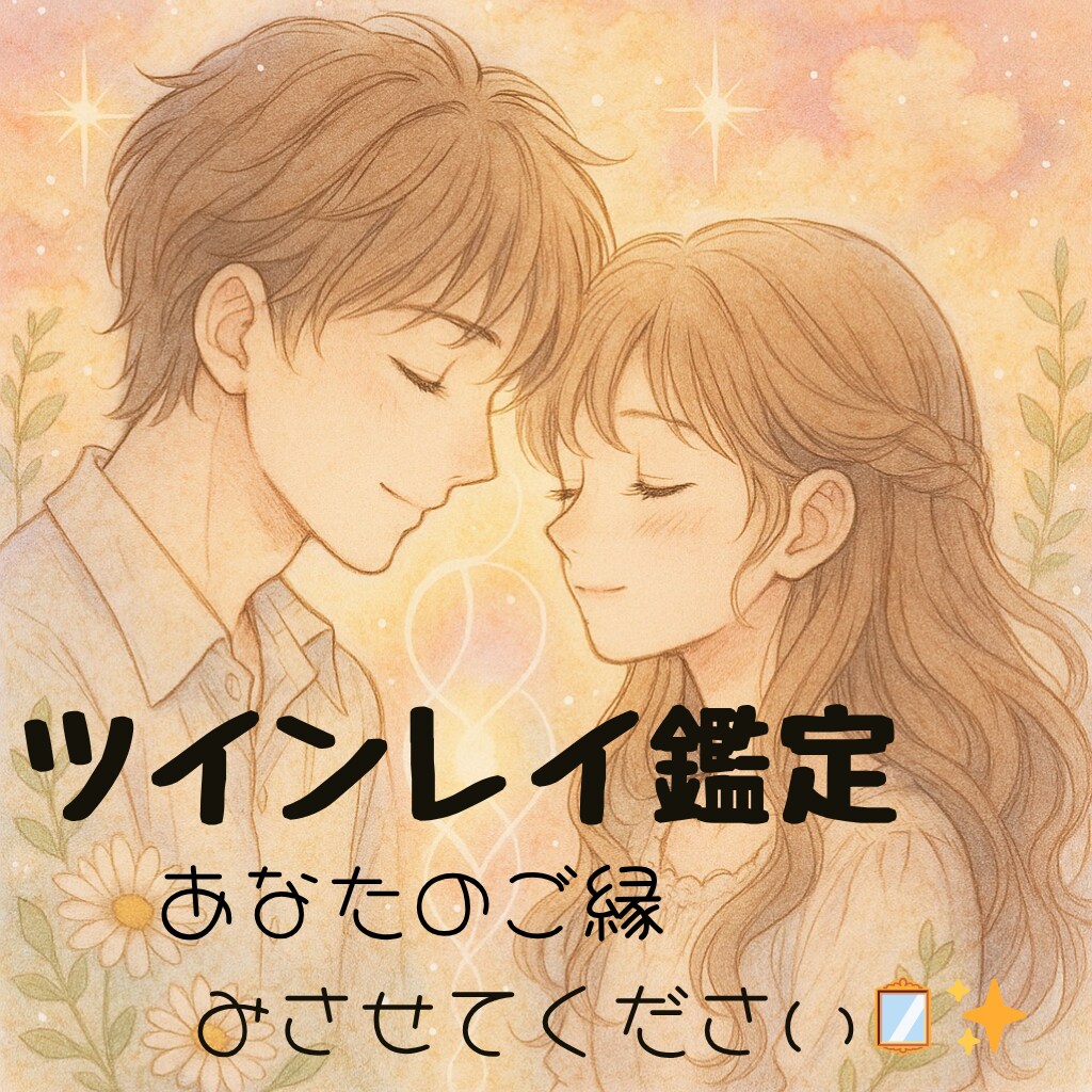 ツインレイ鑑定いたします あなたのご縁をツインレイのわたしにみさせてください イメージ1