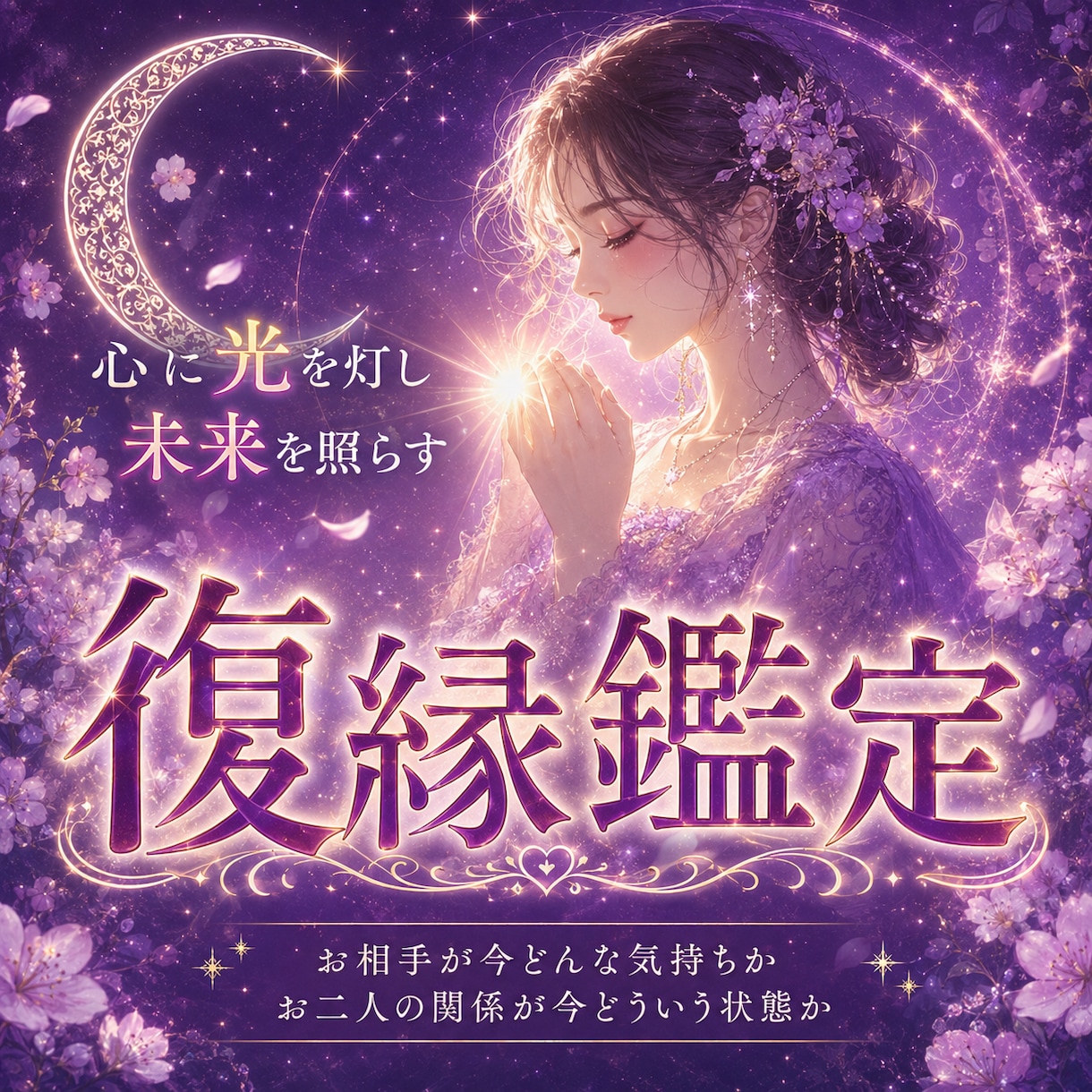 復縁・音信不通｜彼の今の本音を視ます 連絡が来ない、既読つかない。彼の今の気持ちを知りたい方へ イメージ1
