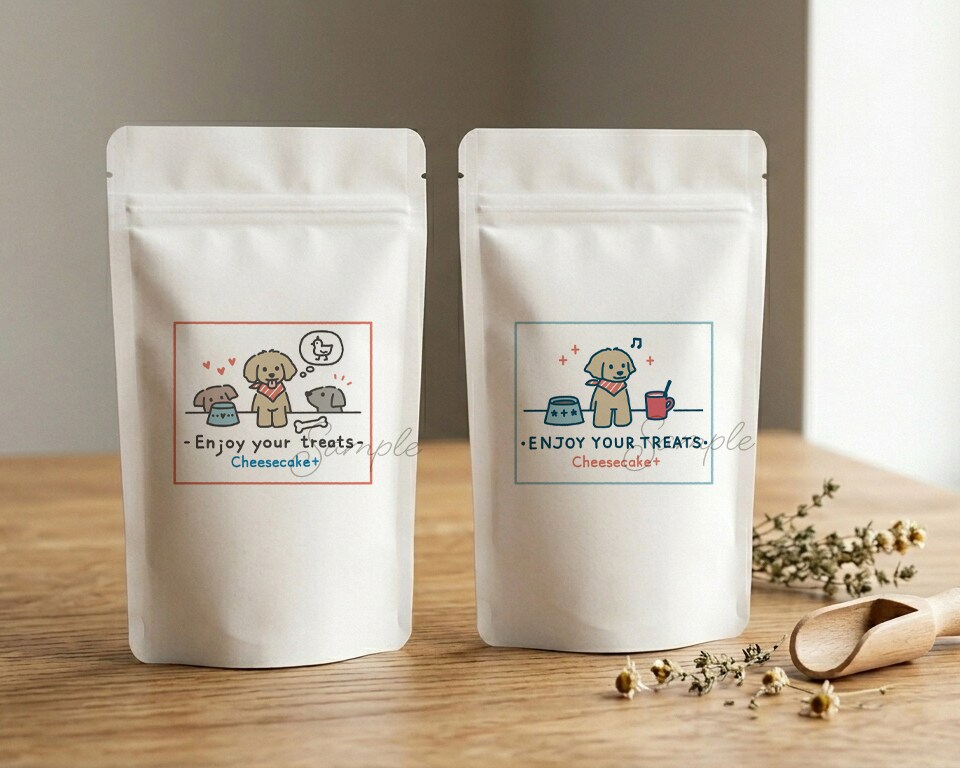 ナチュラルな商品ラベルシール制作します シンプル・やさしいイラストで親しみやすさUP！ イメージ1