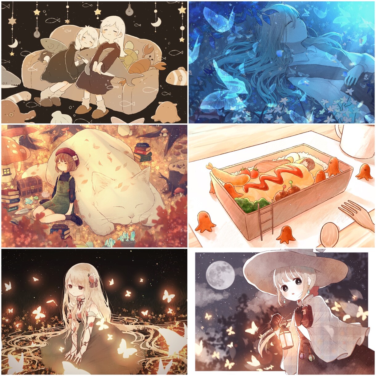 ほんわか可愛いイラストお描きします 動画のサムネやアイコン、MV、表紙、壁紙などにぜひ♪ イメージ4