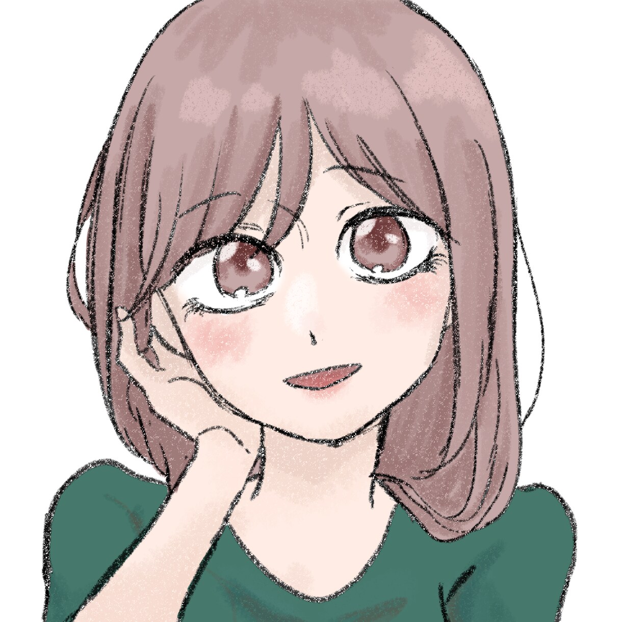 ゆるかわ！♡イラストにします 可愛くて優しいイメージのイラスト、使いやすさ重視です！ イメージ1