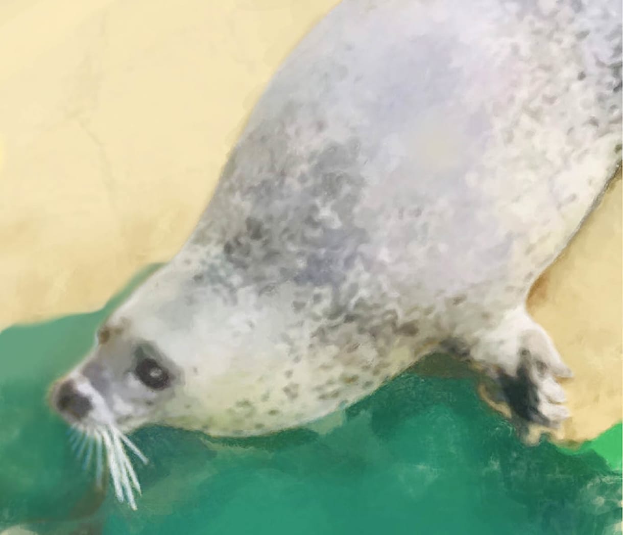思い出写真を絵にします 素晴らしい思い出を記念に絵にして残しませんか イメージ6