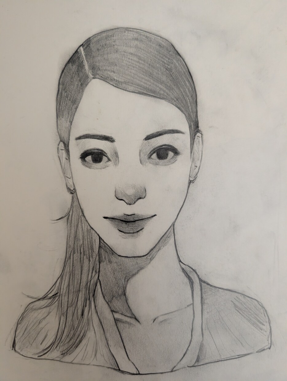 鉛筆画をご自宅にお届けします 好きな写真を思い出に絵として残す イメージ3