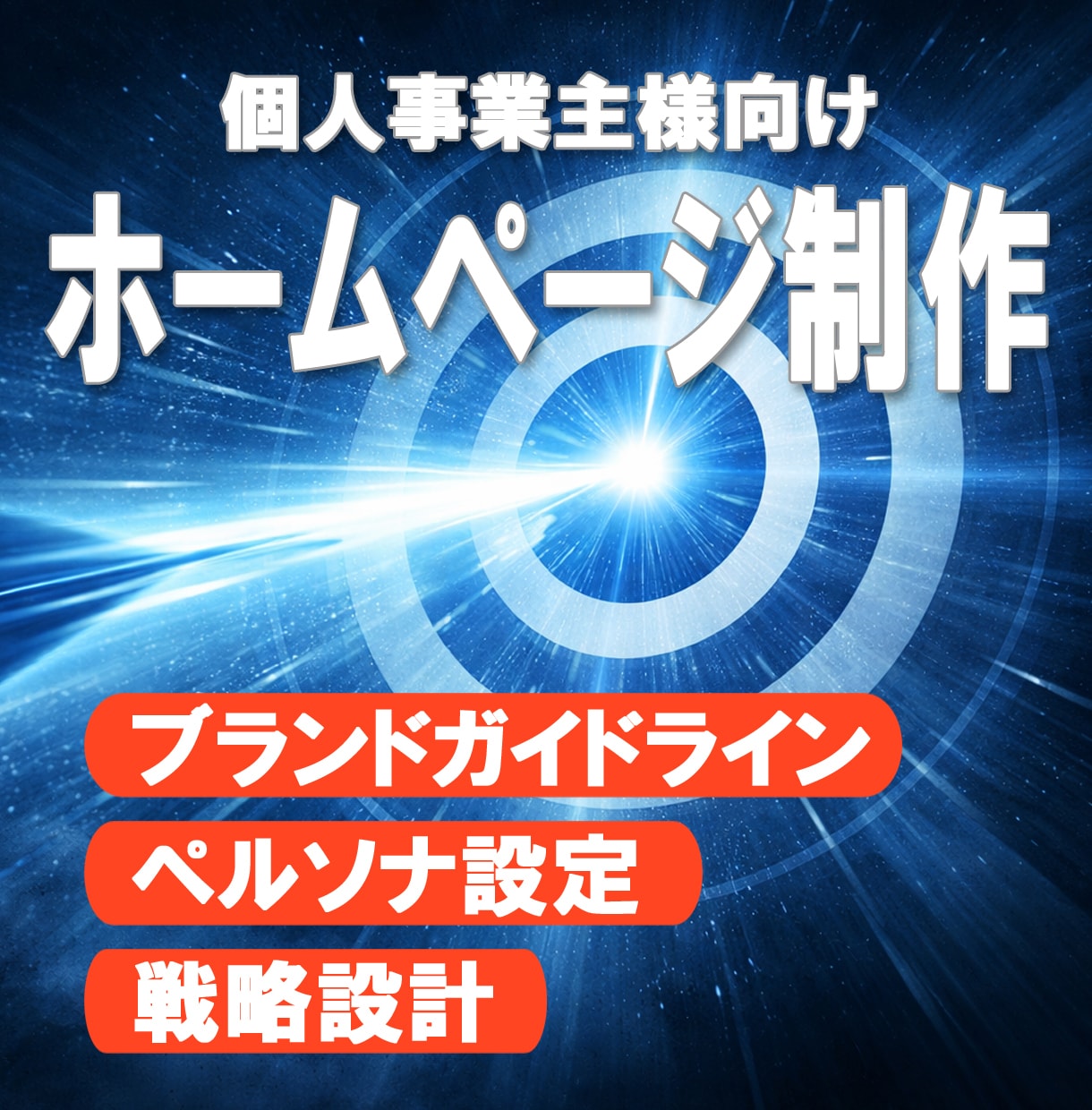 50代からの挑戦を応援！戦略設計でHP作ります 強みが伝わらない悩みをターゲットに届く形へ イメージ1