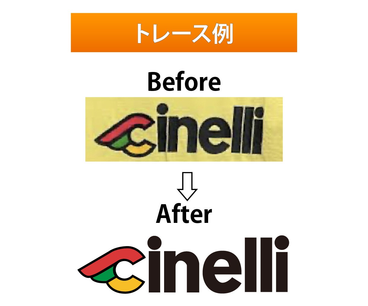ロゴのトレースします ロゴのアウトラインデータを作成いたします イメージ6